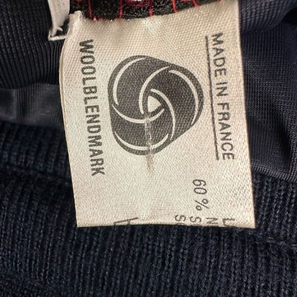 RODIER Womens Classic Dark Blue Medium Wool Blend Pull On Skirt - Picture 6 of 7